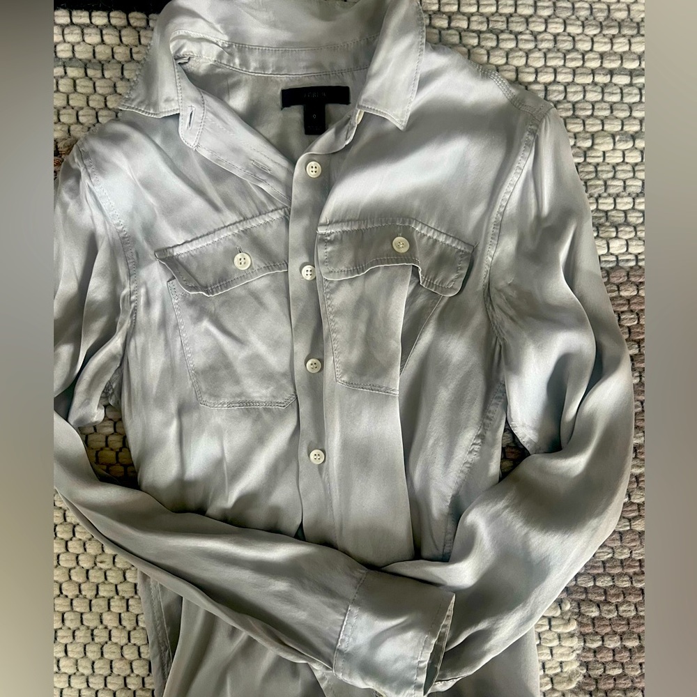 Jcrew satin top